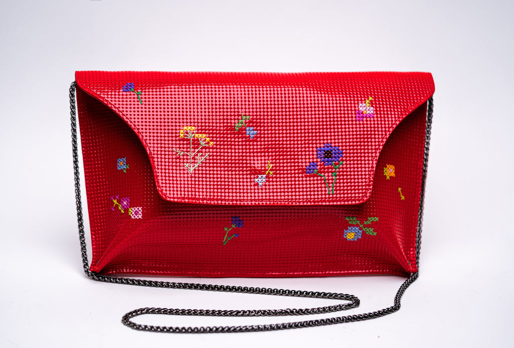 Core Clutch in Floral Red – MARCO BAGA